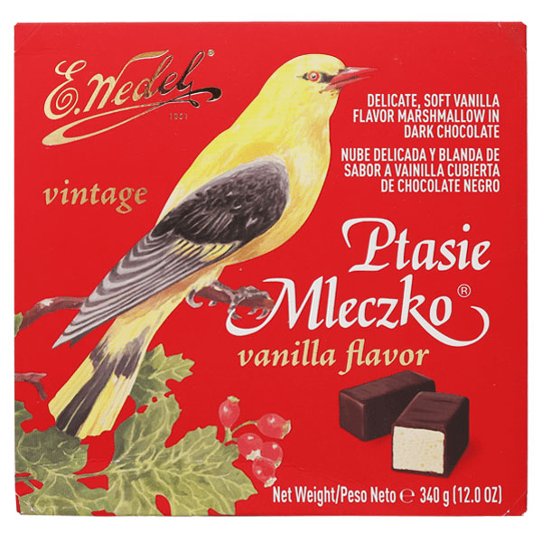 Конфеты Ptasie Mleczko® Ваниль – 340гр